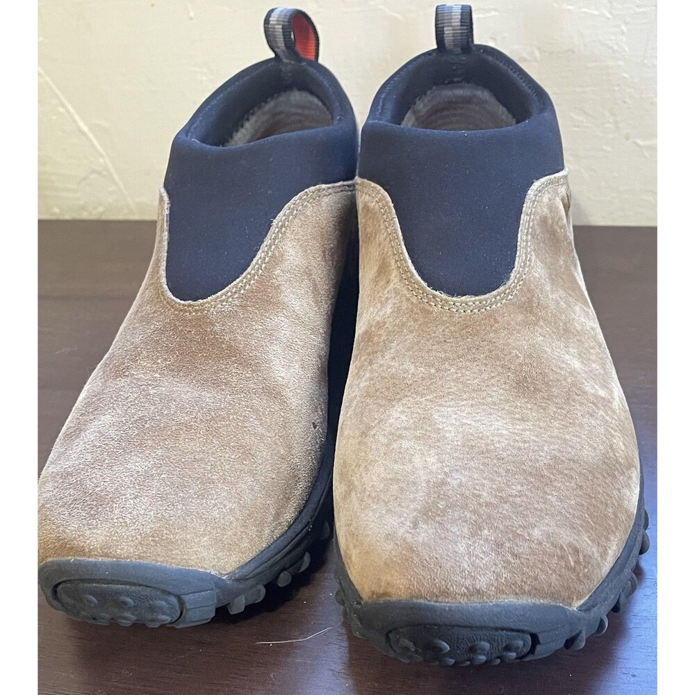 Vintage Merrell Winter Moc Waterproof Suede Clogs Men's Size 9 Y2K Gorpcore Shoe - Picture 3 of 8